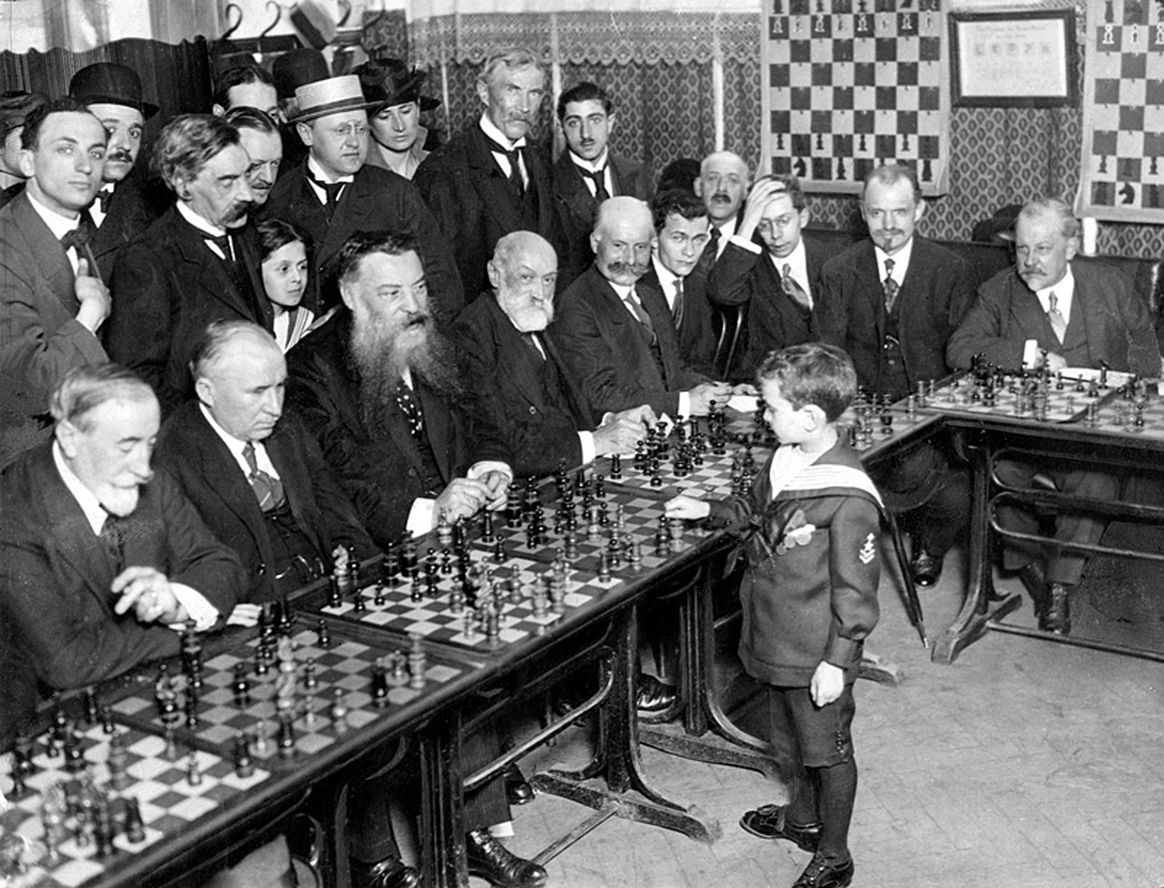 Multiple Chess Games Photo