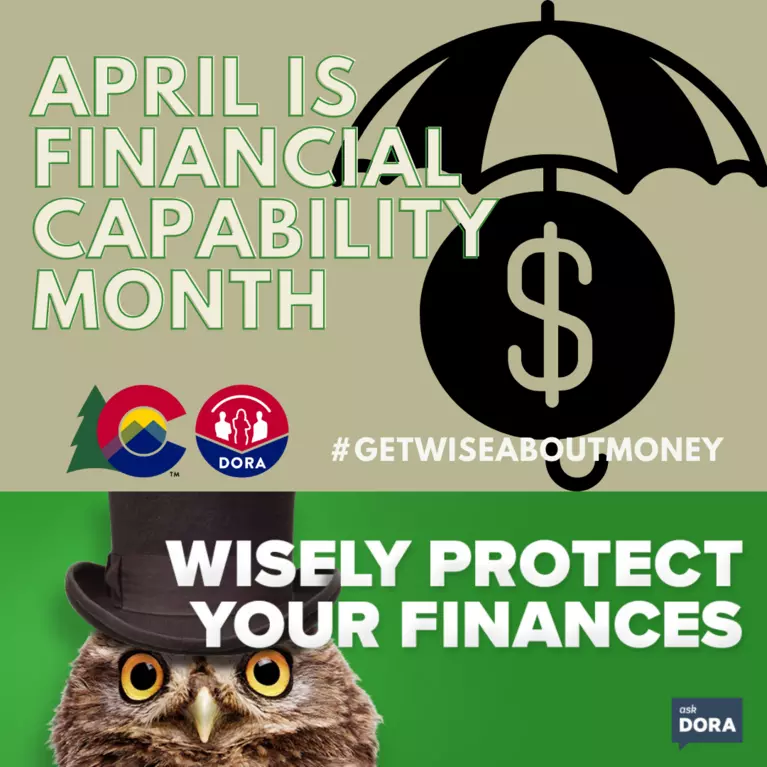 Financial Capability Month Graphic