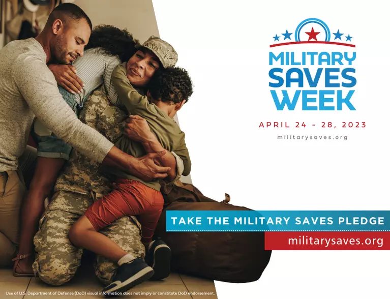 Military Saves Week Graphic